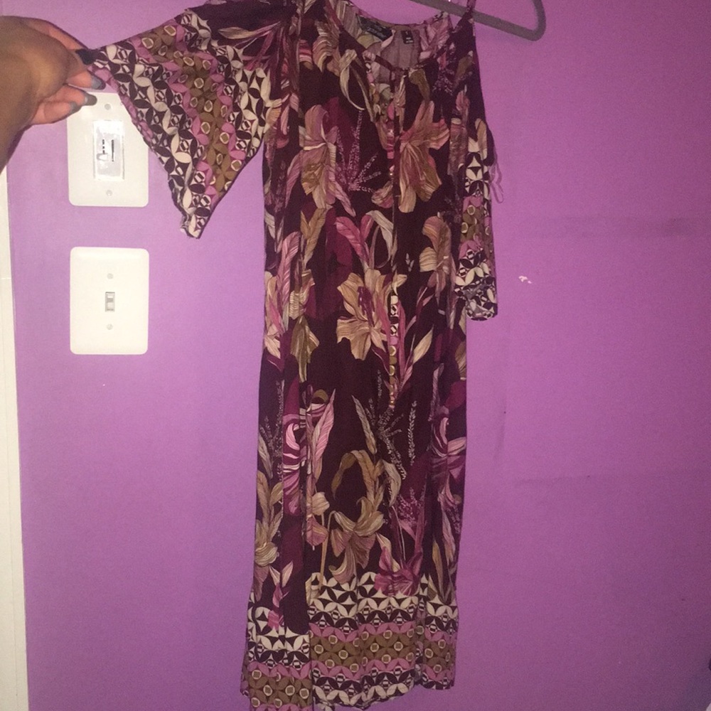 Floral-Print Dress